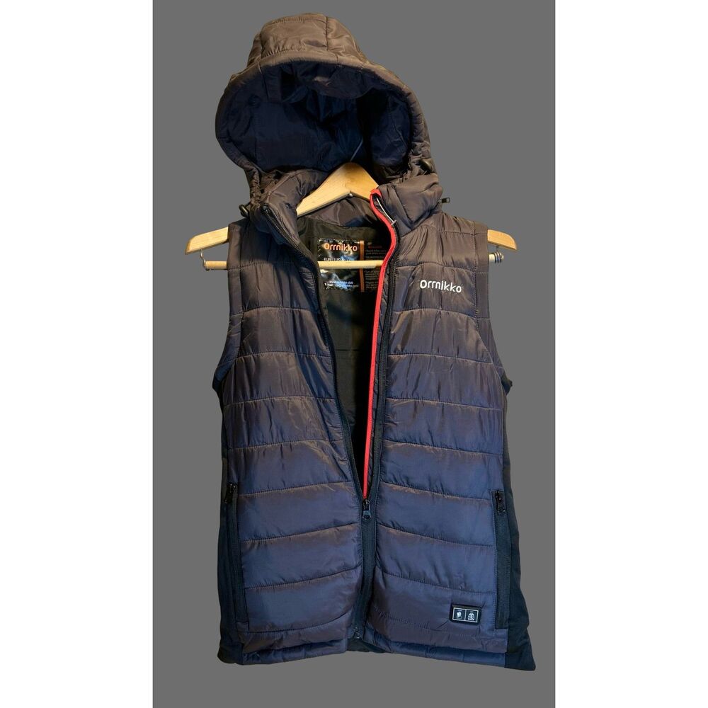 Heated Vest with Heated Hood